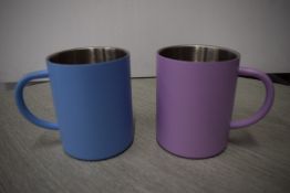 *His & Hers Metal Camping Mug Set