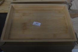 *3x Bamboo Wooden Serving Boards