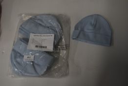 *~12x Light Blue Baby Beanies Size: 0-3 months