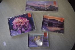 *4x Assorted Vision Block Photo Frames