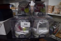 *6x Personalisable Snowdomes