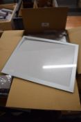 *20x Silver Edged Glass Picture Frame Placemats