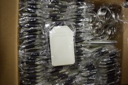 *Quantity of White Leatherette Keyrings Suitable for Sublimation Printing