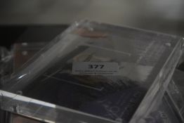 *3x Assorted Vision Block Photo Frames