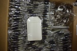 *Quantity of White Leatherette Keyrings Suitable for Sublimation Printing