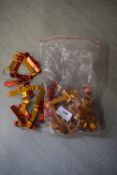 *Bag of Orange and Red Keyring Bottle Openers