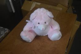 *Zippies Personalisable Pink Bow Bear Plush