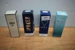 *4x Assorted Men’s Smell Alike Fragrances