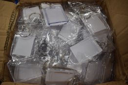 *100x Rectangular Photo Holder Keyrings