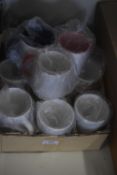 *13x Assorted Plain Mugs