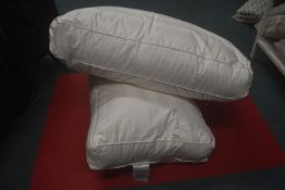 *Pair of Snuggledown Cotton & Polyester Pillows