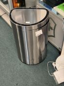 *Eko 47L Stainless Steel Automatic Opening Waste Bin