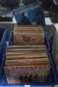 2x Crates of 12” LP Records Including Mixed Oldies, etc.