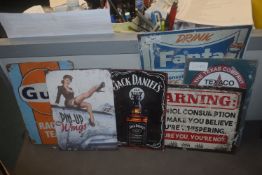 6x Reproduction American Advertising Signs