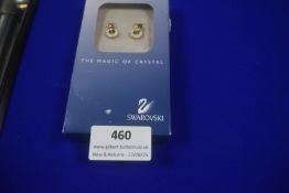 Pair of Swarovski Gold Plated Crystal Earrings