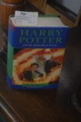 Harry Potter and the Half Blood Prince First Edition Misprint