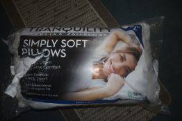 *Pair of Tencel Tranquillity Soft Fill Pillows
