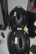 *3x Freetown Junior Bicycle Helmets with LED Lamps