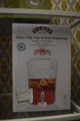*Kilner Glass Clip Top Drinks Dispenser 8L