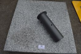 *Solid Granite Garden Parasol Base