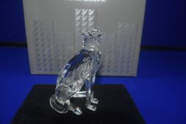 Swarovski Silver Crystal Jaguar