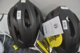 *2x Freetown Junior Bicycle Helmets with LED Lamps