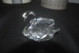 Swarovski Silver Crystal Swan
