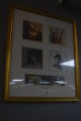 Framed Millenium Stamp Collection Entertainers