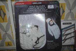 *Kirkland 3pc Golf Glove Set Size: M