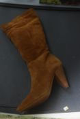 Carvela Women’s Tan Suede Boots Size: 37