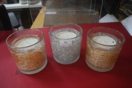 *Fragrance Candles 3pk