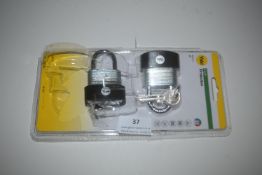 *2x Yale High Protection Padlocks