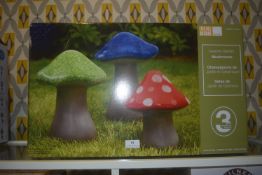 *Inside Outside Ceramic Garden Mushrooms