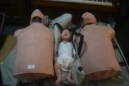 2x Resuscitation Dummies and a Baby