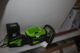 *Greenworks Electric Hedge Cutter