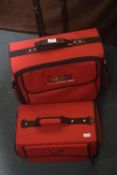 2x Sizzix Craft Storage Holdalls (one with wheel and handle)