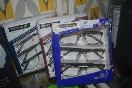 *3x Packs of Foster Grant Reading Glasses