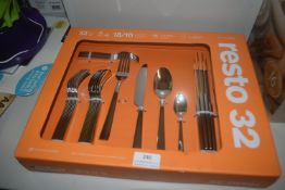 *Resto 32 Stainless Steel Cutlery