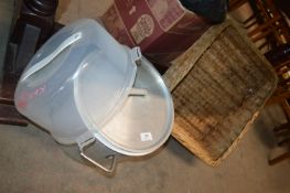 *Large Pot and Basket