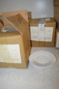 *3x Boxes of White 6” Saucers
