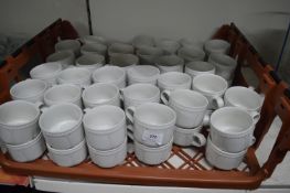 *Quantity of White Cups