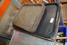 Quantity of Assorted Baking Trays