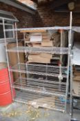 Five Tier Shelving Unit 6ft high x 4ft wide