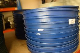 *Quantity of Pizza Hut Blue Plastic 11” Pizza Trays