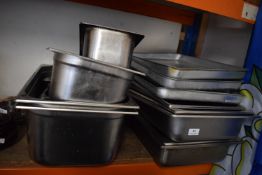 Quantity of Assorted Bain Marie Inserts/Trays