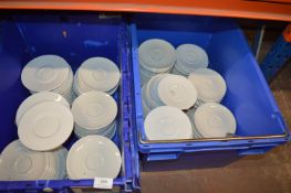 *2x Boxes of Assorted Plain White Saucers (boxes not included)