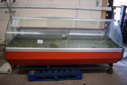 Butcher’s Refrigerated Display Counter 250cm long x 130cm high