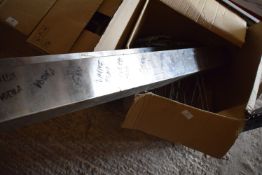 Quantity of Glass Brackets, and a Stainless Steel Drip Tray