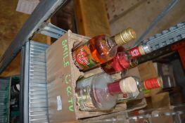 6x Assorted Part Bottles of Alcohols