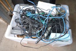 Box of Keyboards, Laptop, Label Printers, etc.